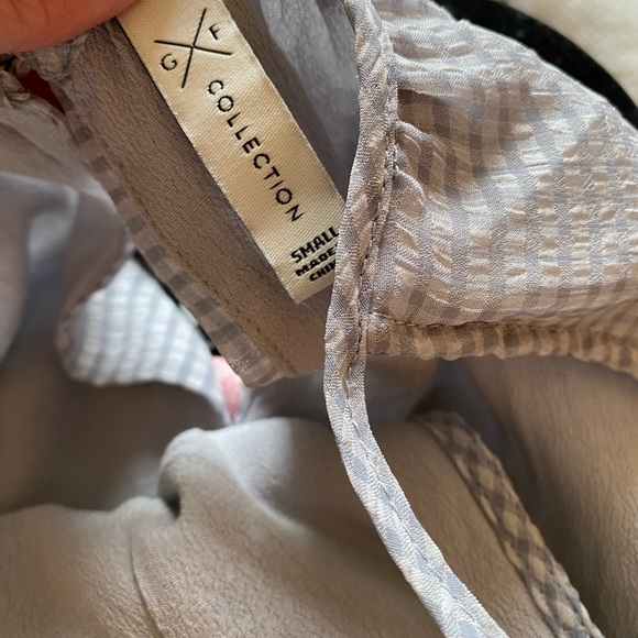 GF Collection Light Blue Patterned Tank - Picture 5 of 5